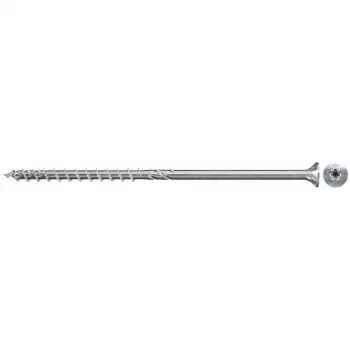Puurakennusruuvi FISCHER PowerFast II 8,0 x 220 mm uppokanta TX galvanisoitu