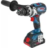 Bosch Professional GSB 18V-110 C akkukäyttöinen iskuporakone-ruuvinväännin, 18 V, 2100 kierr./min, 2x ProCORE18V 4,0 Ah, laturi, L-BOXX, sininen/musta