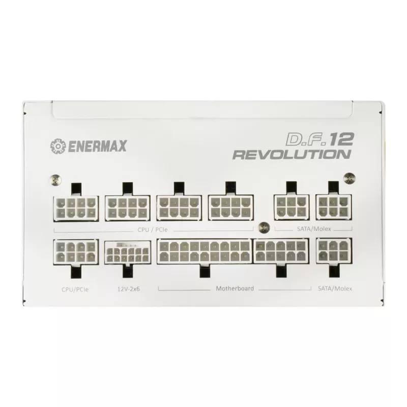ENERMAX virtalähde Revolution D.f.12 850W 20+4 Pin ATX valkoinen