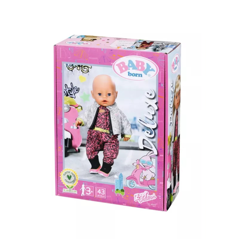 BABY born City Deluxe Scooter Combo nuken potkulauta