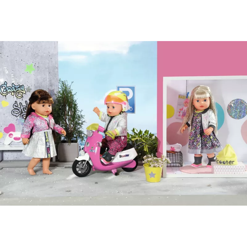 BABY born City Deluxe Scooter Combo nuken potkulauta