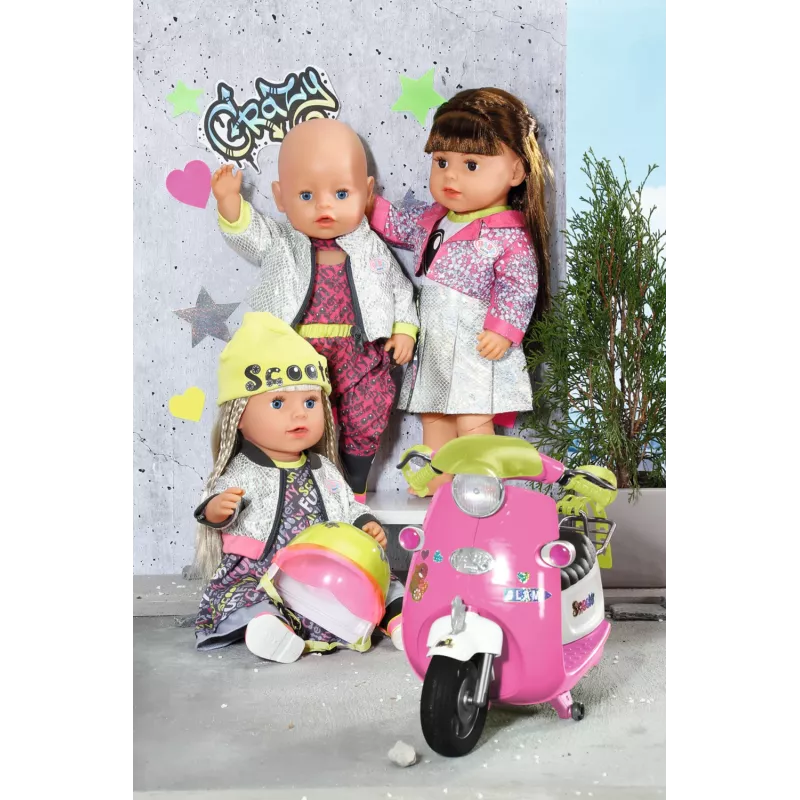 BABY born City Deluxe Scooter Combo nuken potkulauta