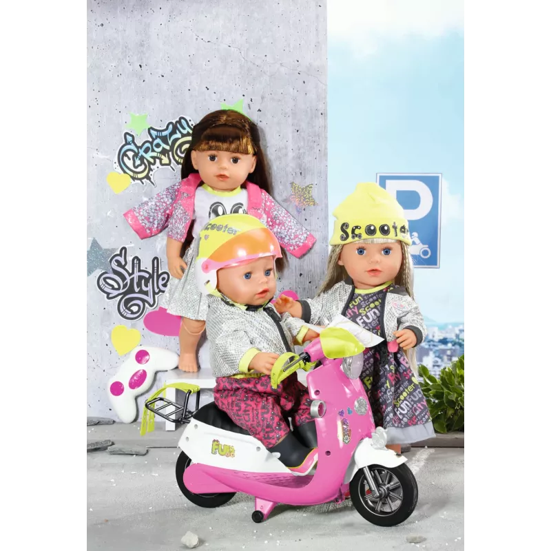 BABY born City Deluxe Scooter Combo nuken potkulauta