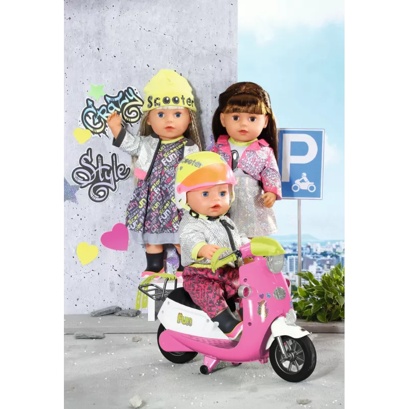 BABY born City Deluxe Scooter Combo nuken potkulauta