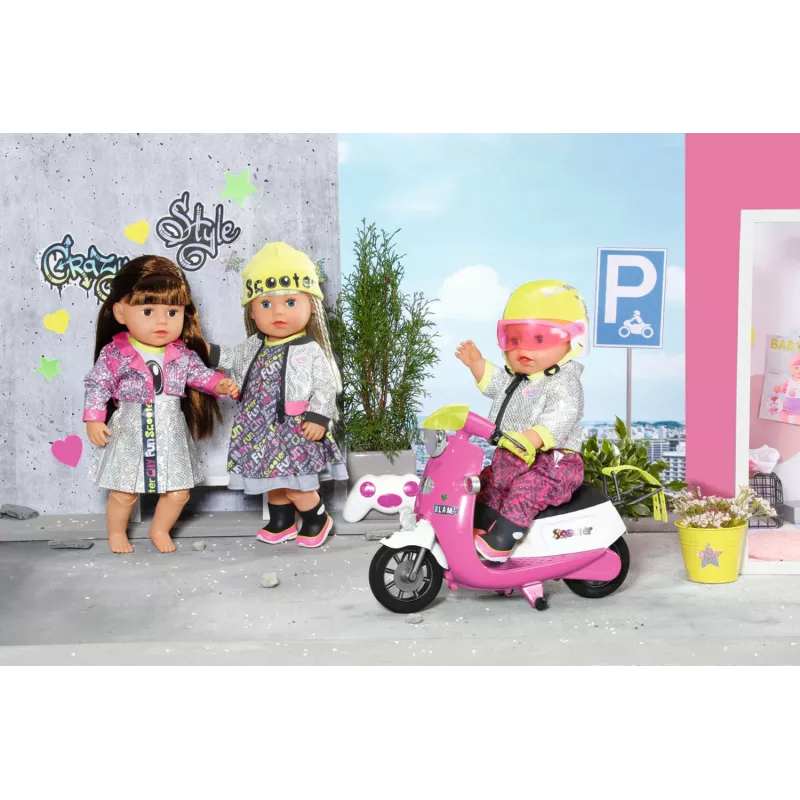 BABY born City Deluxe Scooter Combo nuken potkulauta