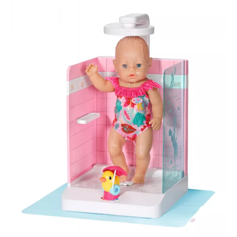 Nukenkylpy BABY born Bath Walk in Shower suositeltu ikä 3 vuotta