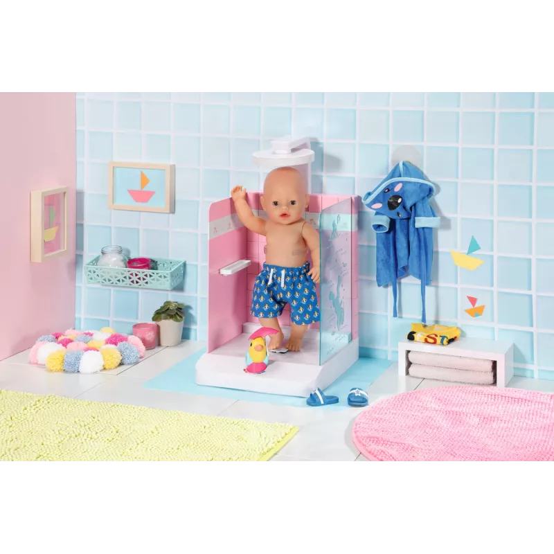 Nukenkylpy BABY born Bath Walk in Shower suositeltu ikä 3 vuotta