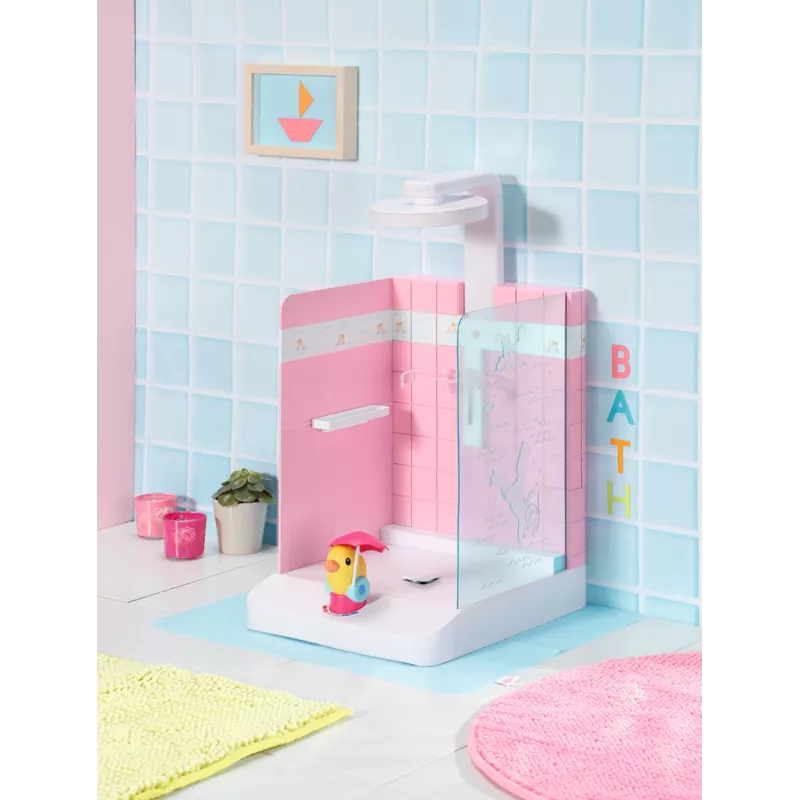 Nukenkylpy BABY born Bath Walk in Shower suositeltu ikä 3 vuotta