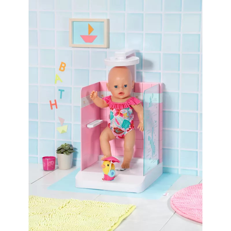 Nukenkylpy BABY born Bath Walk in Shower suositeltu ikä 3 vuotta