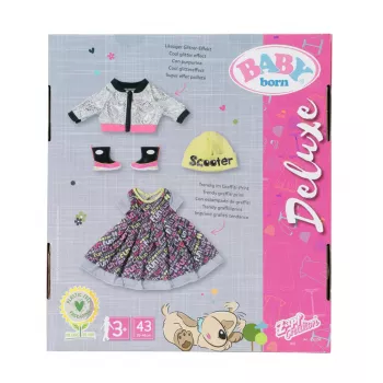 Nukenvaatesarja BABY born City Deluxe Style 3 vuodesta alkaen 180 g