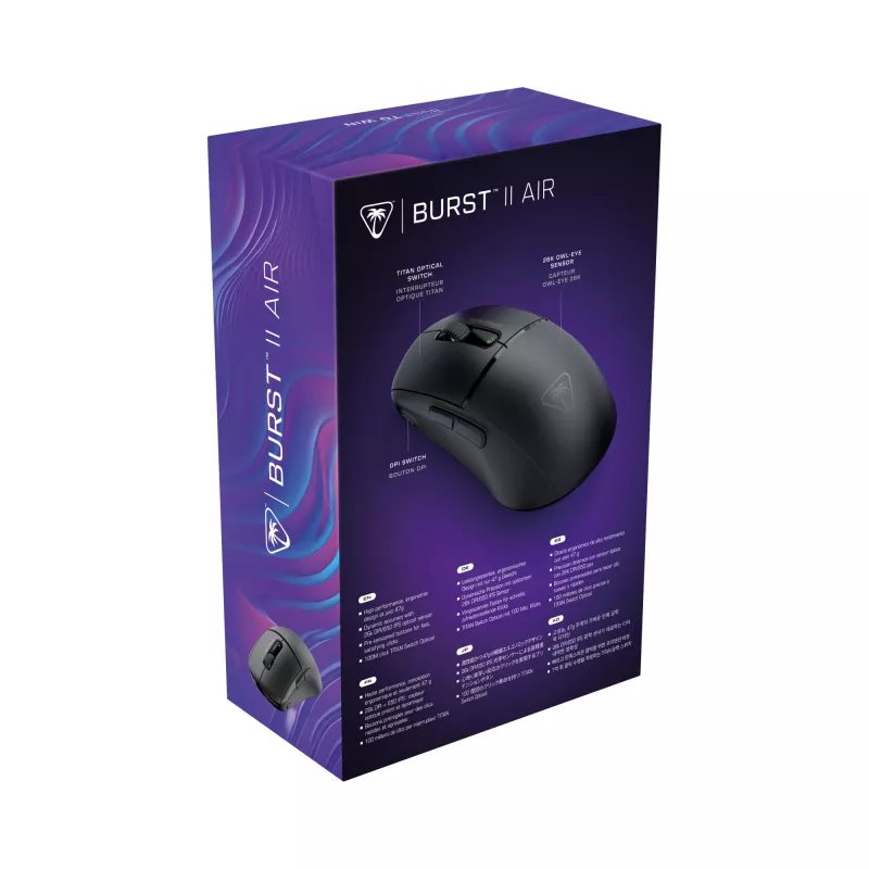Hiiri Turtle Beach Burst II Air RF langaton + Bluetooth
