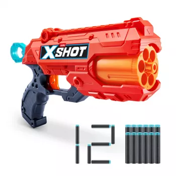 Lelublasteri ZURU XSHOT Excel Reflex 6 Blaster 12 tikkaa monivärinen