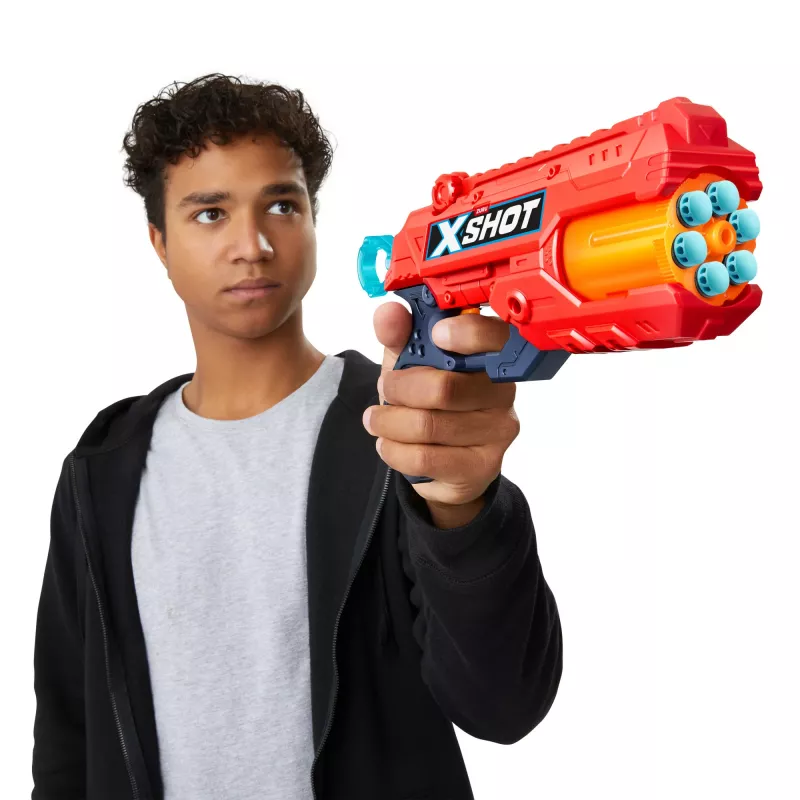 ZURU XSHOT Excel Reflex 6 nuolipyssy nuolilla