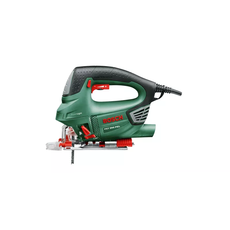 Bosch PST 900 PEL heilurisaha, 620 W, 23 mm iskunpituus, kantolaukulla, vihreä/musta