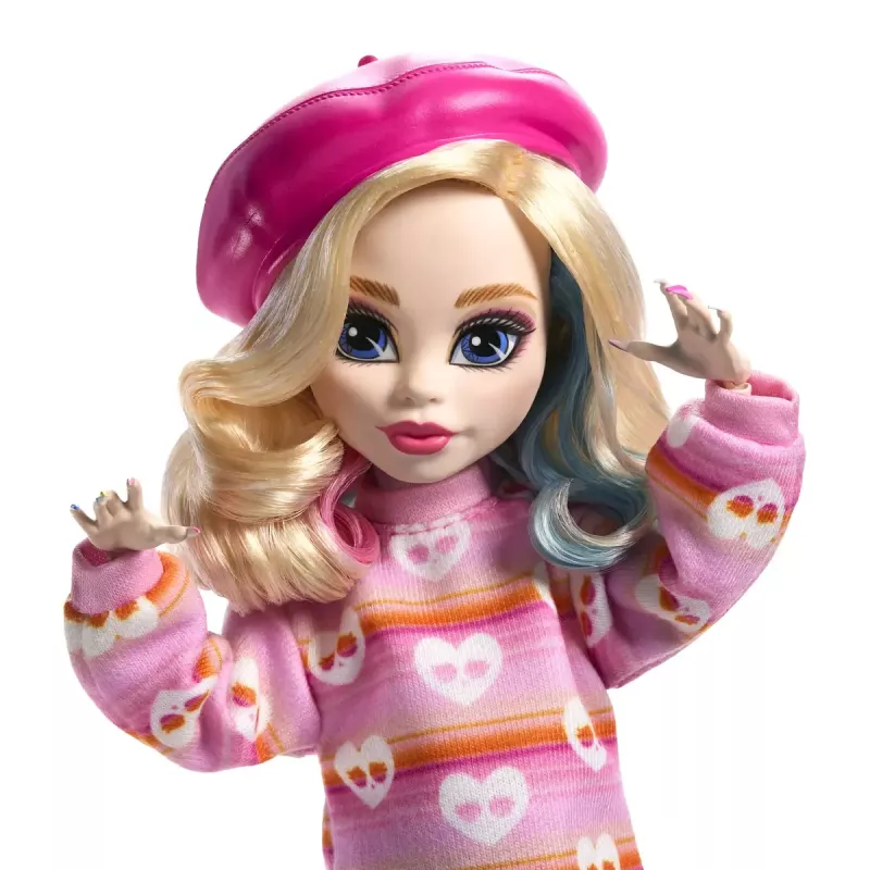 Muotinukke Mattel Monster High Wednesday Enid Sinclair monivärinen