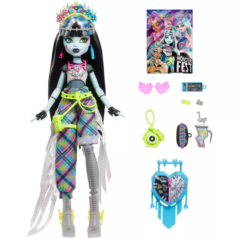 Nukke MATTEL Frankie Stein Monsterfest HXH79 — Monster High keräily-muotinukke