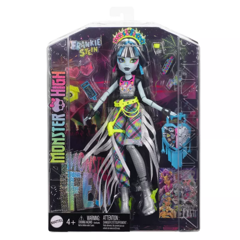 Nukke MATTEL Frankie Stein Monsterfest HXH79 — Monster High keräily-muotinukke