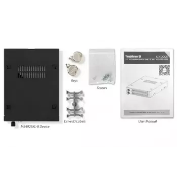 Asemapaikan peitelevy Icy Dock MB492SKL-B