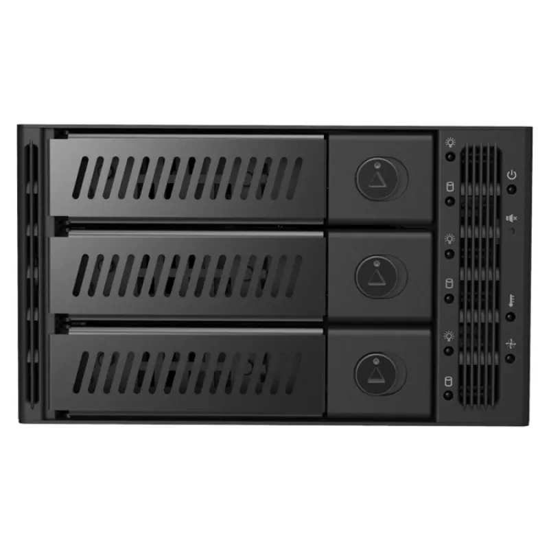 Chieftec CMR-2131SAS asemapaikan peitelevy musta
