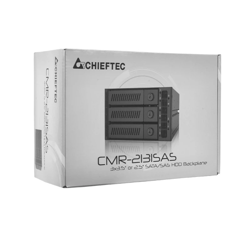 Chieftec CMR-2131SAS asemapaikan peitelevy musta