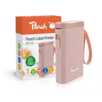 Peach PE110 tarratulostin terminen 203 x 203 DPI 60 mm/s langaton Bluetooth