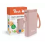 Peach PE110 tarratulostin, suoralämpötulostus, Bluetooth, sisäinen akku, pinkki