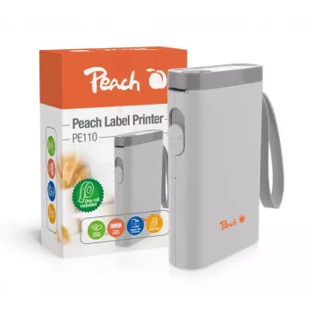 Peach PE110 tarratulostin terminen 203 x 203 DPI 60 mm/s langaton Bluetooth