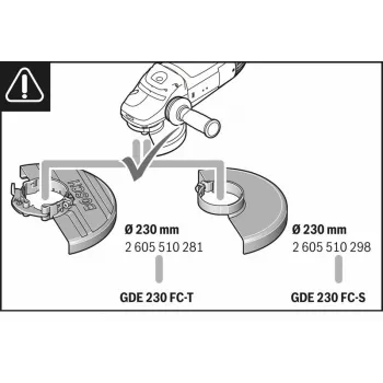 Pölynpoisto Bosch GDE 230 FC-S Professional