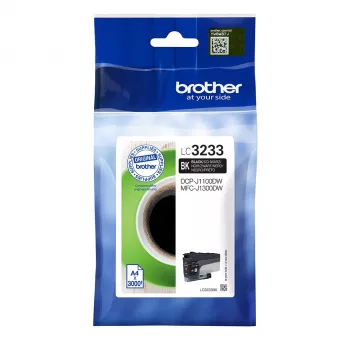 Brother LC3233BK mustekasetti 1 kpl alkuperäinen vakiokapasiteetti musta