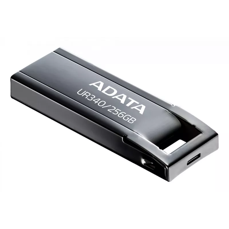 ADATA UR340 USB-muistitikku 256 GB USB Type-A 3.2 Gen 1, lukunopeus jopa 100 MB/s, musta