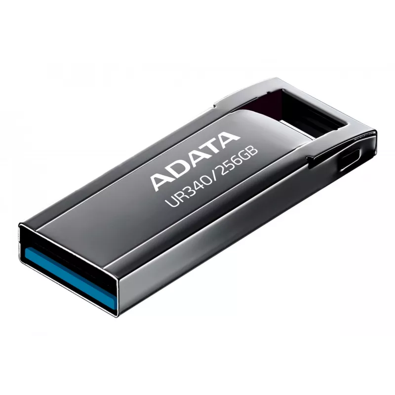 ADATA UR340 USB-muistitikku 256 GB USB Type-A 3.2 Gen 1, lukunopeus jopa 100 MB/s, musta