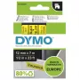 DYMO Authentic D1 -tarrat | musta teksti keltaisella nauhalla | 12 mm x 7 m | itseliimautuvat tarrat LabelManager-tarratulostimiin | Valmistettu Euroopassa