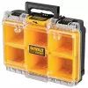 Työkalujen säilytyslaatikko DeWALT ToughSystem 2.0 musta läpinäkyvä keltainen 6 taskua