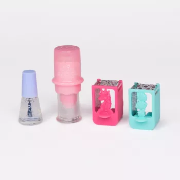Cool Maker, GO GLAM kynsisalon täydennyssarja, yksisarvis- ja merenneitokuviot, 80 kynnen muotoilu (pakkaus voi vaihdella), askartelu- ja luovuuslelu yli 7-vuotiaille lapsille