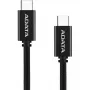 USB-C–USB-C-kaapeli ADATA CACC-100PN-BK, USB 2.0, 1 m, musta