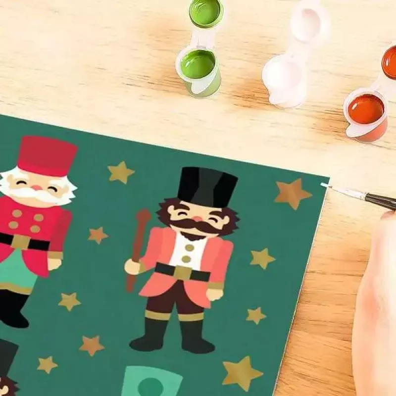 Maalaussarja Ravensburger CreArt Christmas Nutcracker Delight - malli 23893