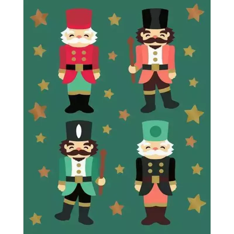 Maalaussarja Ravensburger CreArt Christmas Nutcracker Delight - malli 23893