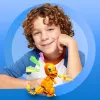 MEGA Pokémon Build & Show Charmander lelunrakennussarja, 10 cm korkea,