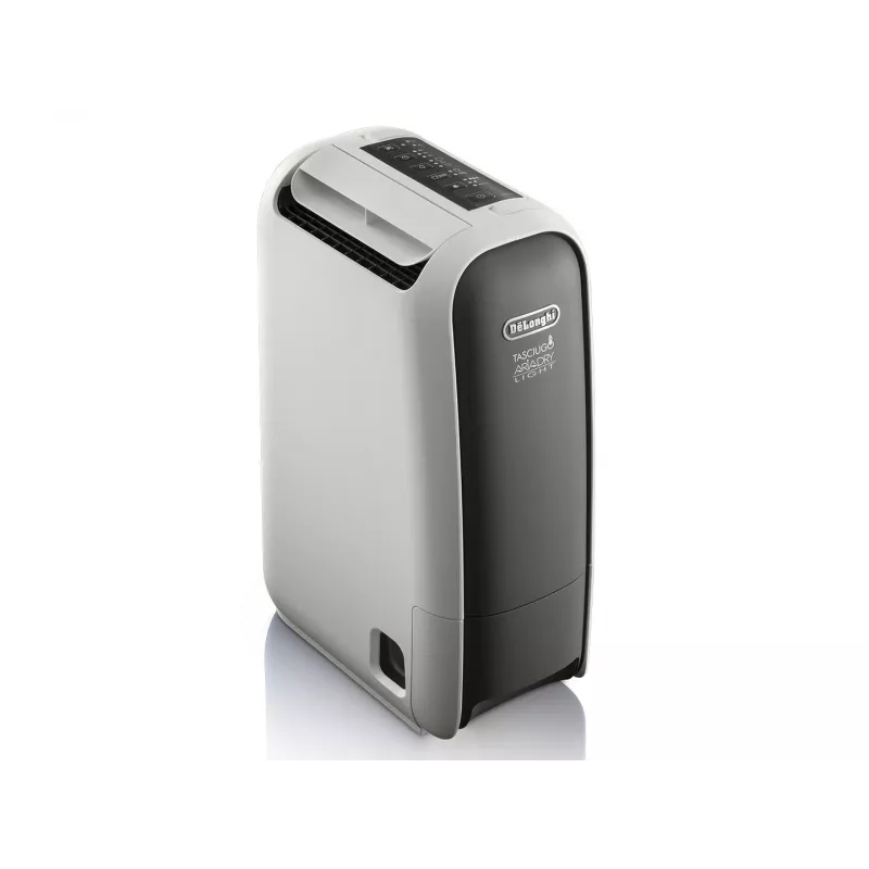 DeLonghi DNS65 ilmankuivain, 6 l/vrk, 2,8 l vesisäiliö, 220-240 V, 50 Hz, musta/valkoinen