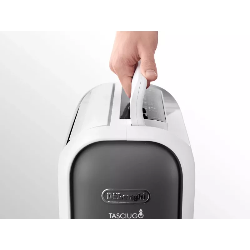 DeLonghi DNS65 ilmankuivain, 6 l/vrk, 2,8 l vesisäiliö, 220-240 V, 50 Hz, musta/valkoinen