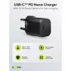 GOOBAY laturi 64574 30W USB‑C PD Apple Lightning -kaapeliin 1 m, musta