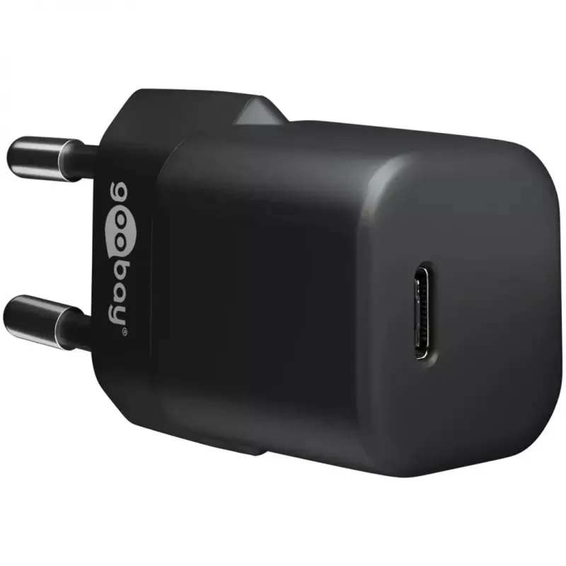 Laturi GOOBAY 61083 20W PD 1 m kaapelilla — USB-C virtalähde, 20 W teho