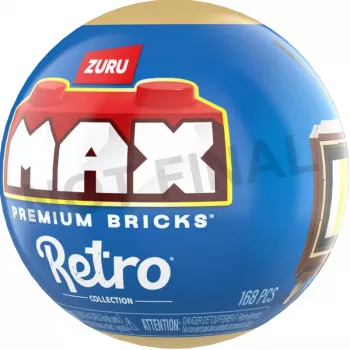 MAX Premium Retro rakennussarjakokoelma ZURU