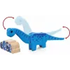 Juna BRIO Dinosaur Battery Train monivärinen puu 3+