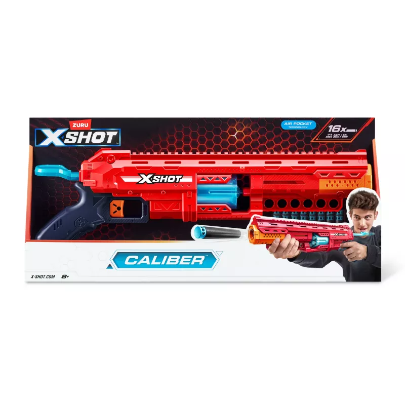 ZURU XSHOT Excel 36675 Caliber nuolipyssy, 27 m kantama