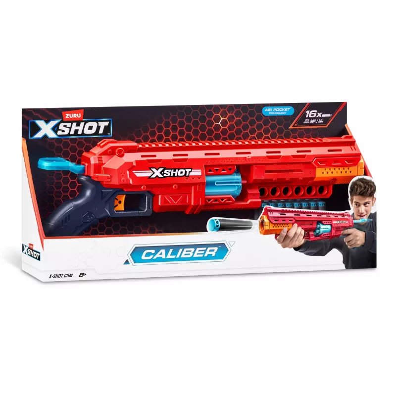 ZURU XSHOT Excel 36675 Caliber nuolipyssy, 27 m kantama
