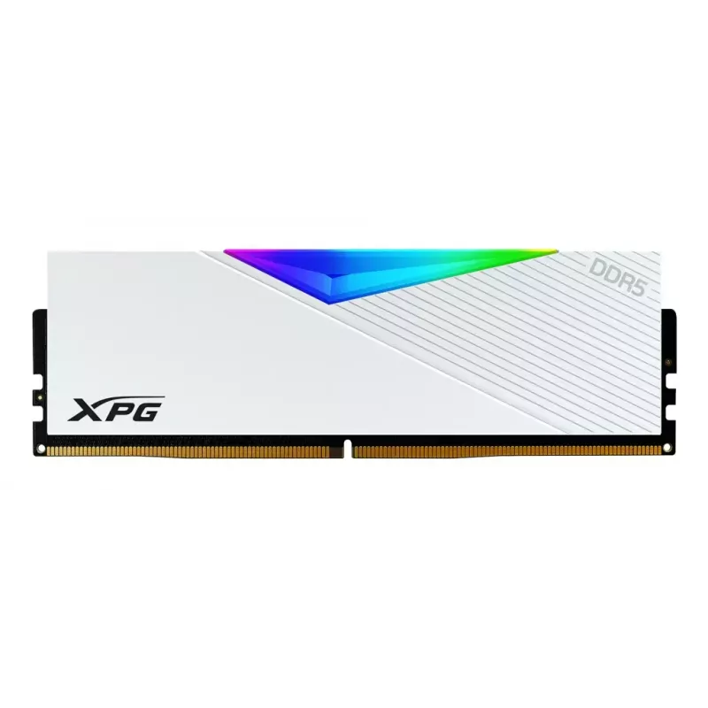 DIMM 64 GB DDR5-6000 (2x 32 GB) Dual-Kit, muisti valkoinen, AX5U6000C3032G-DCLARWH, Lancer RGB, INTEL XMP
