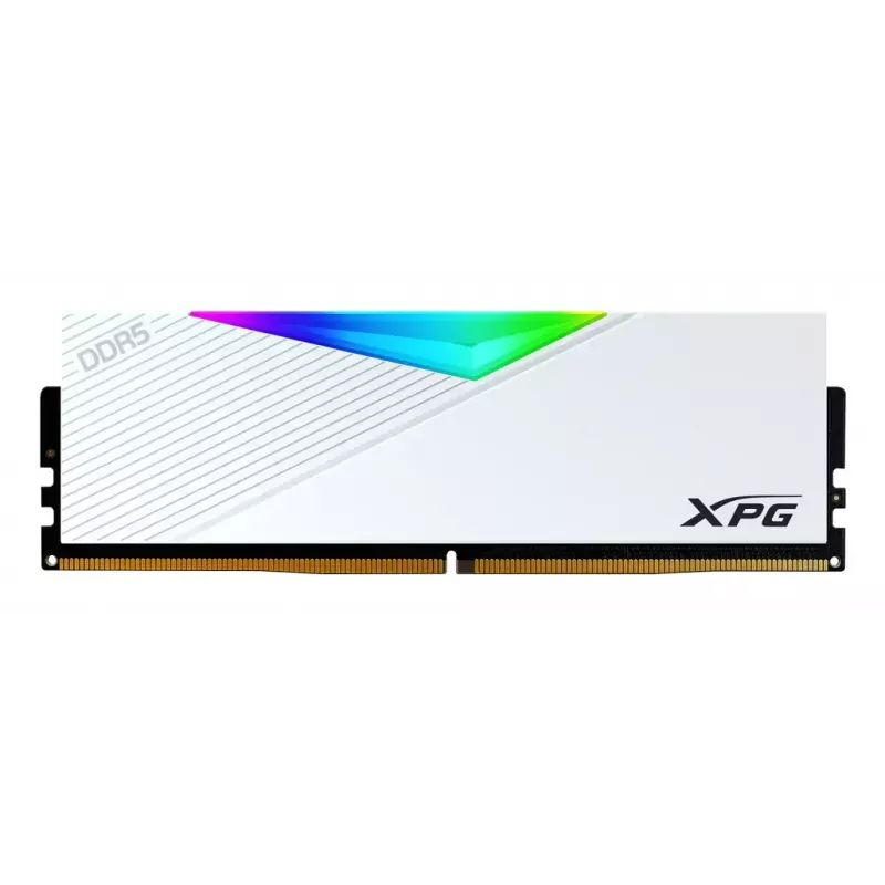 DIMM 64 GB DDR5-6000 (2x 32 GB) Dual-Kit, muisti valkoinen, AX5U6000C3032G-DCLARWH, Lancer RGB, INTEL XMP