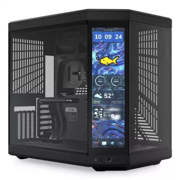 PC-kotelo HYTE Y70 Touch Infinite Midi-Tower musta