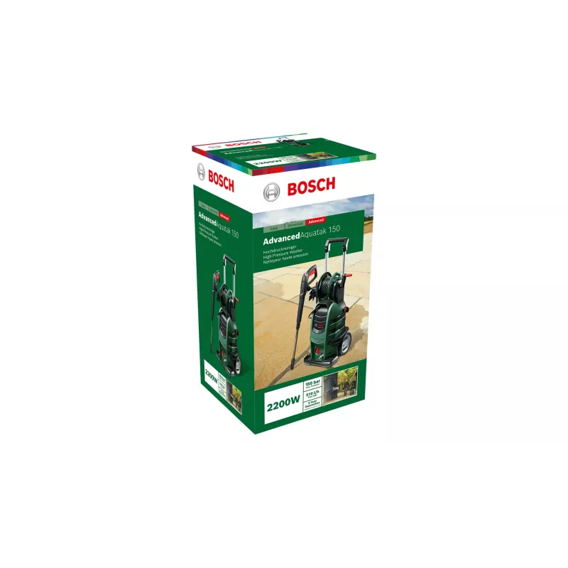 Bosch AdvancedAquatak 150 06008A7700 painepesuri, 150 bar, 480 l/h, 2200 W, vihreä/musta